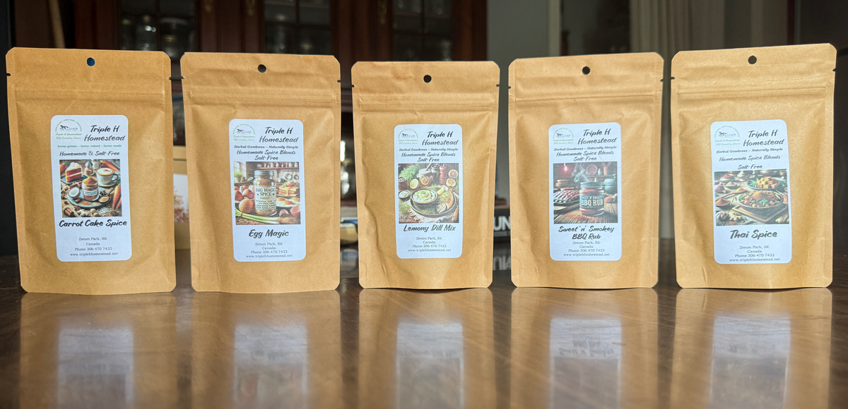 Why We Go Salt-Free: The Heart Behind Our Spice Blends - Triple H Homestead & Triple H Country Store - {{ article.tags }}