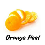 Orange peel with a white background and 'Orange Peel' text.