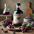 Saskatoon Vinegar - Triple H Homestead & Triple H Country Store -- 240 ml